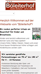 Mobile Screenshot of boeleiterhof.com